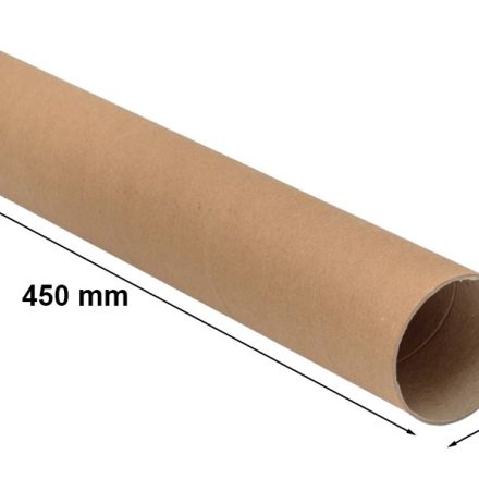 Tuba tekturowa okrągła A2, średnica 100 mm, długość 450 mm na wydruki