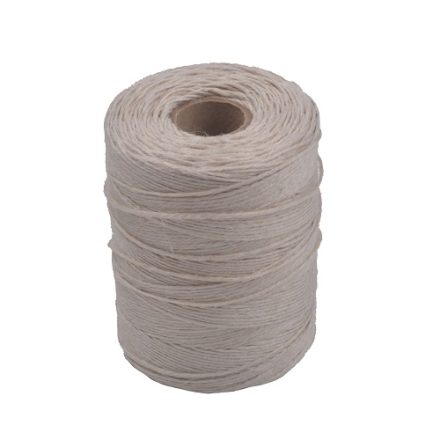 Nici nabłyszczane białe, sznurek lniany 2 mm 250 m 250 g