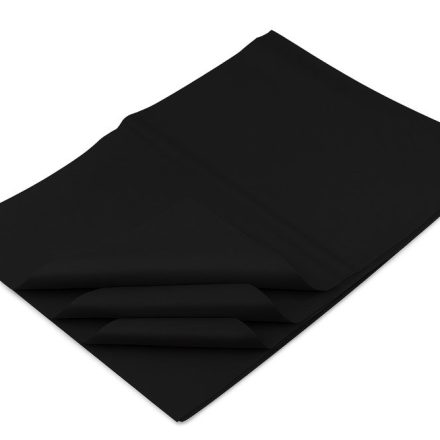 Bibuła ozdobna 20g 50x70cm Czarna – do pakowania prezentów– 50 arkuszy