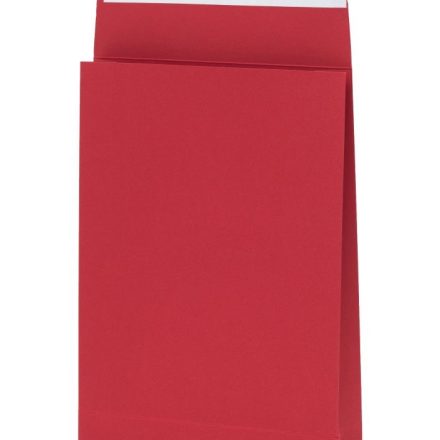 Koperty kartonowe ozdobne C4 230x320x60 mm czerwone 220 g 10 szt.