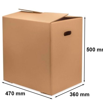 Kartony przeprowadzkowe mocne wykrojnikowe 470x360x500 mm KOMFORT