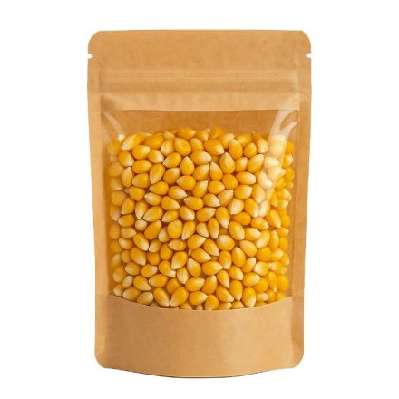 Torebki strunowe Doypack Japan Kraft 500 ml z dużym oknem 25 szt.