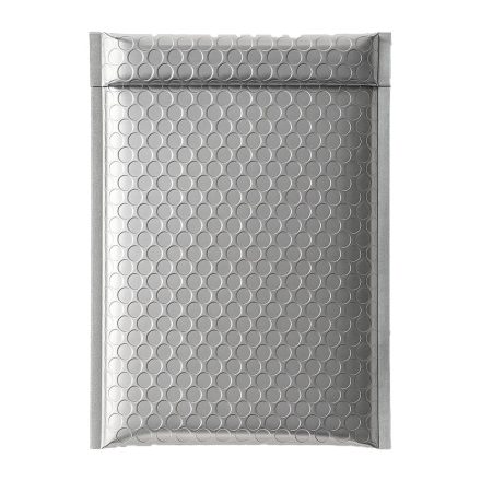 Koperta bąbelkowa metaliczna K20 320x450 mm srebrna samoprzylepna