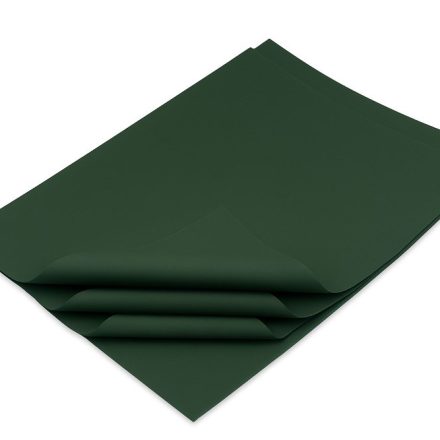 Bibuła ozdobna 20g 38x50cm Butelkowa Zieleń– dekoracyjna – 100 arkuszy
