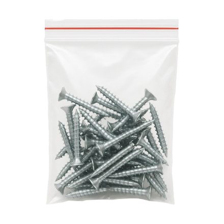Mocne torebki strunowe PE 70x100 mm 0,040 mm do żywności 100 szt.