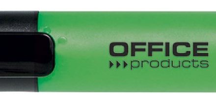 Zakreślacz fluorescencyjny zielony, linia 2-5 mm, końcówka ścięta