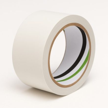 Taśma PVC biała 48mm/60m supermocna pakowa z klejem kauczukowym