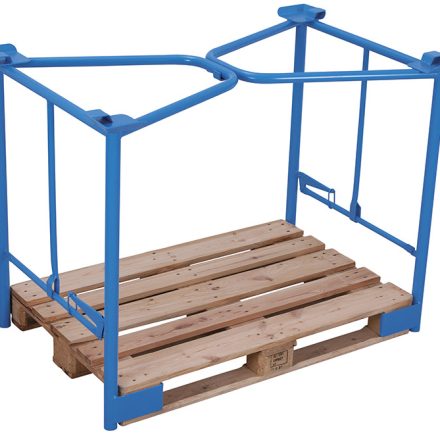 Ocynkowana składana nadstawka paletowa TYP 65K 1200x800x1000 mm