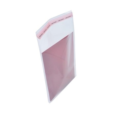 Woreczki foliowe z taśmą samoprzylepną 26x35+4 cm 25 um 100 szt