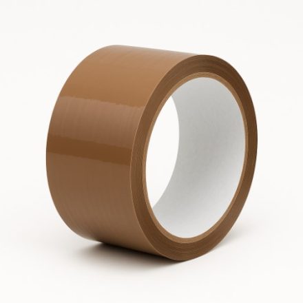 Taśma pakowa klejąca SOLVENT brązowa UBIS 48mm/54m do kartonów