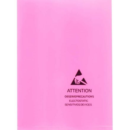 Woreczki PE otwarte antystatyczne ESD 80x120 mm 0,080 mm 100 szt.