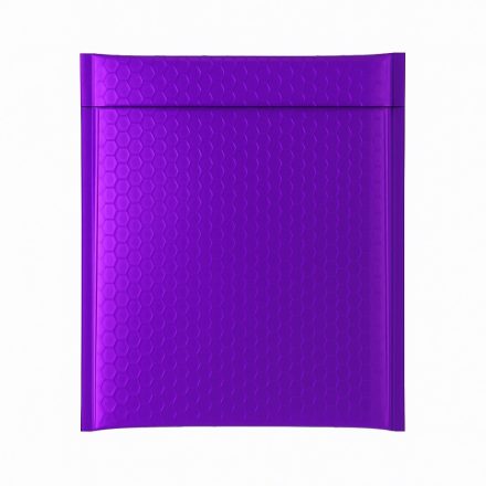 Koperta bąbelkowa Metaliczna 180x250 mm Fioletowa - Estetyczny wygląd