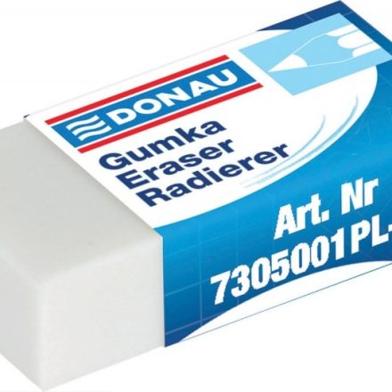 Gumka szkolna do ołówka biała do ścierania 40x20x10 mm 1 szt.
