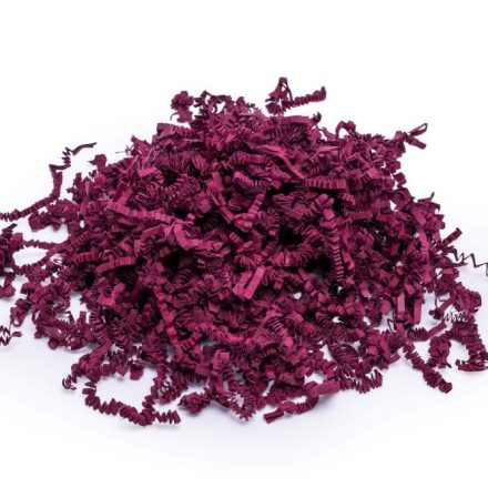Wypełniacz papierowy SizzlePak burgundowy 1 kg do paczek i prezentów